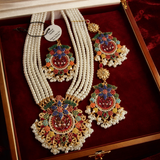 Gorgeous Nauratan maala set
