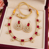 Beautiful Zirconia Necklace set