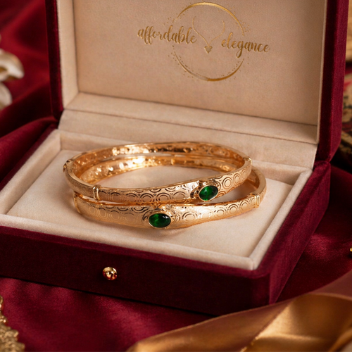 China Gold plated beautiful Kara set