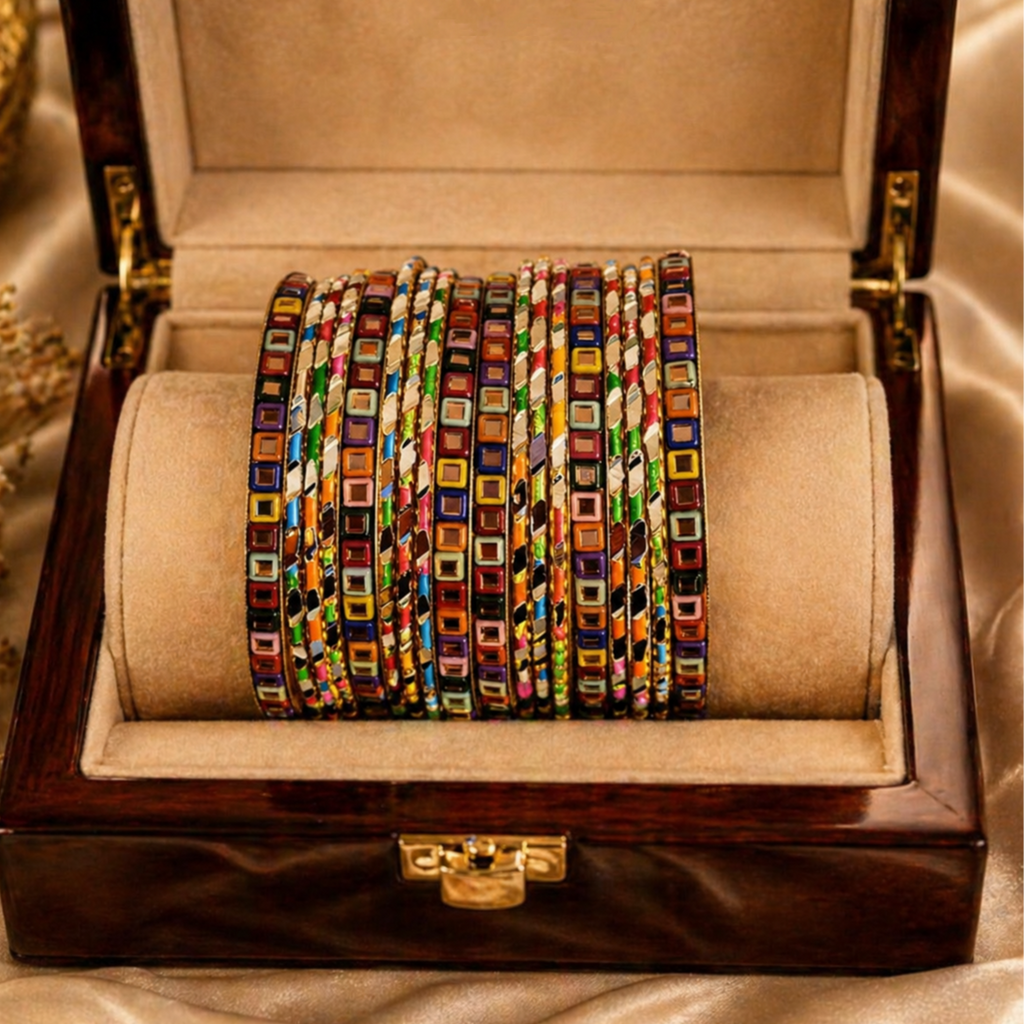 Beautiful Metal Bangles set