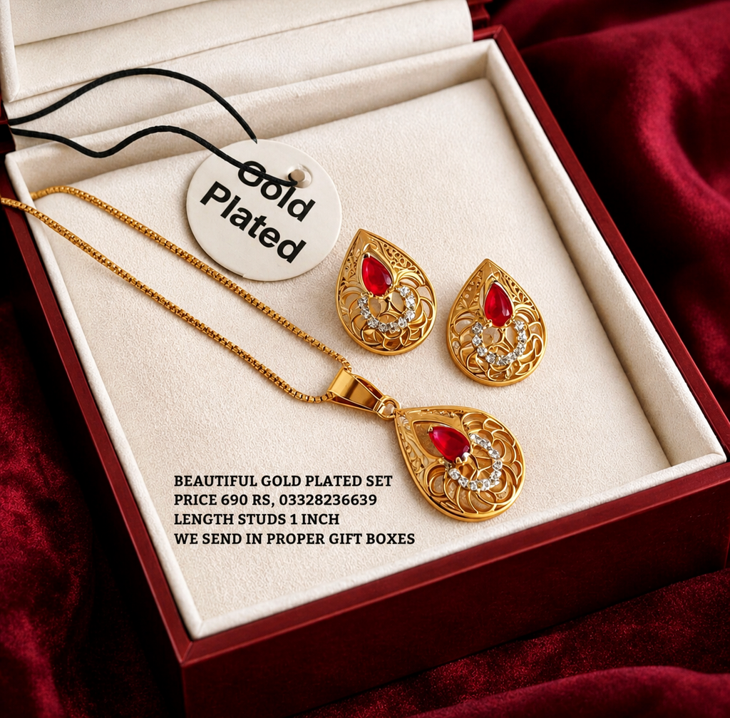 Gold plated Beautiful set