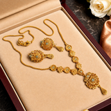 Beautiful Gold Imitation Necklace set