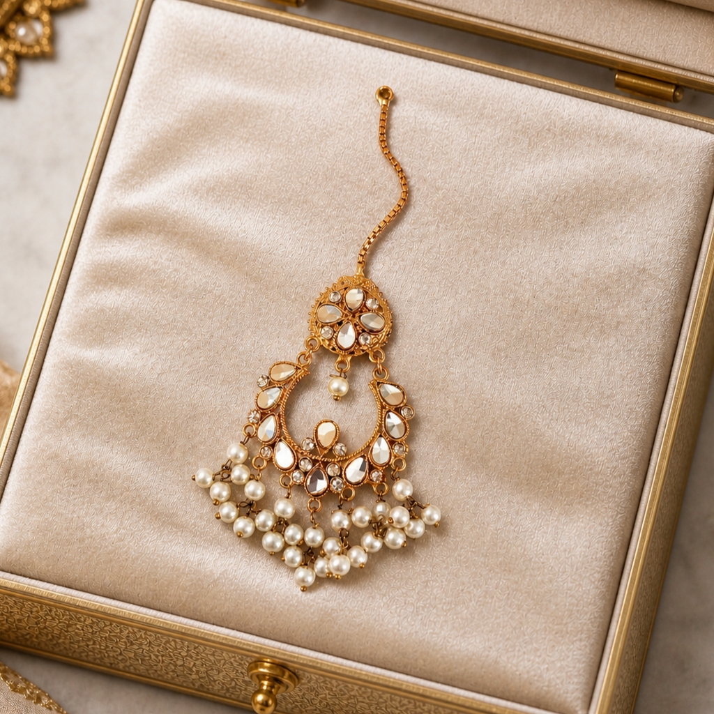 Premium Kundan Bindiya