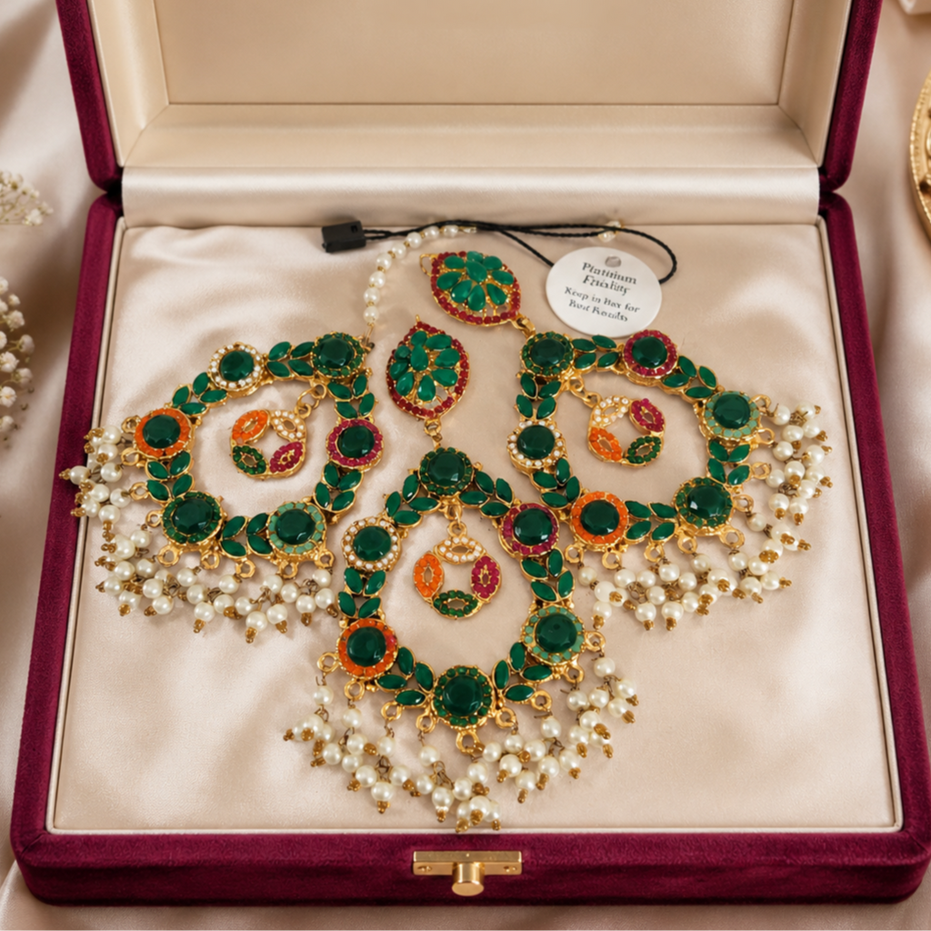 Beautiful Bindiya and Earrings