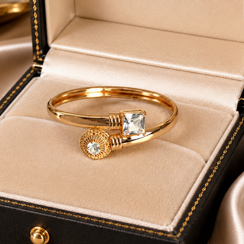 Gold Plated openable Bracelet