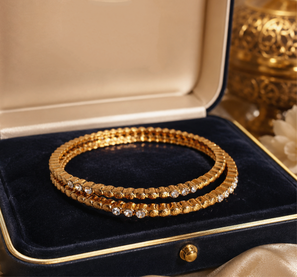 China Gold plated Gorgeous bangles