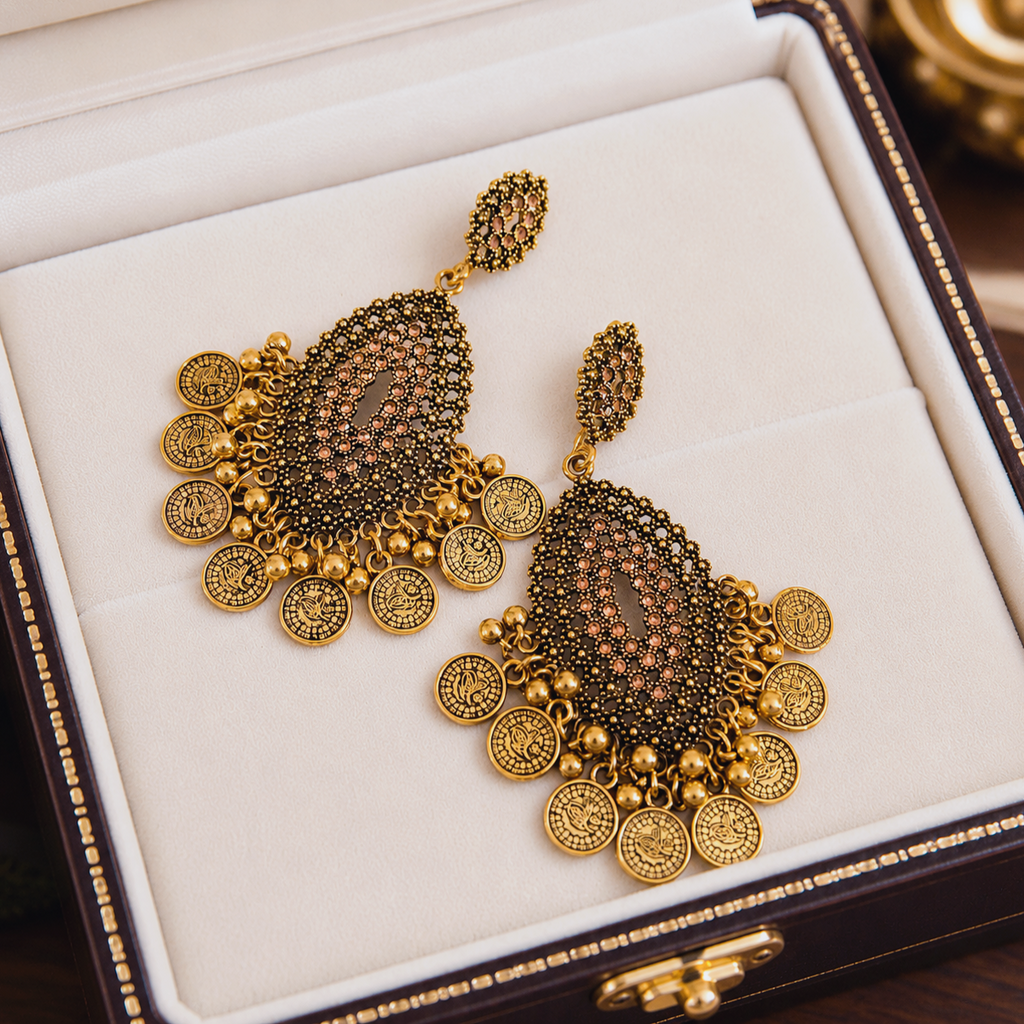 Beautiful Oxidized Earrings