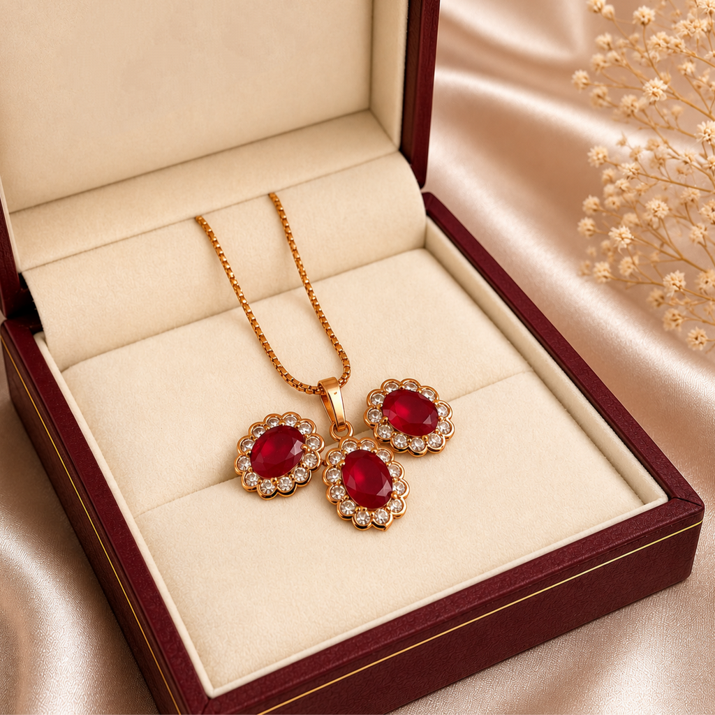 Beautiful Gold Plated Set