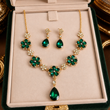 Beautiful Crystals Necklace set