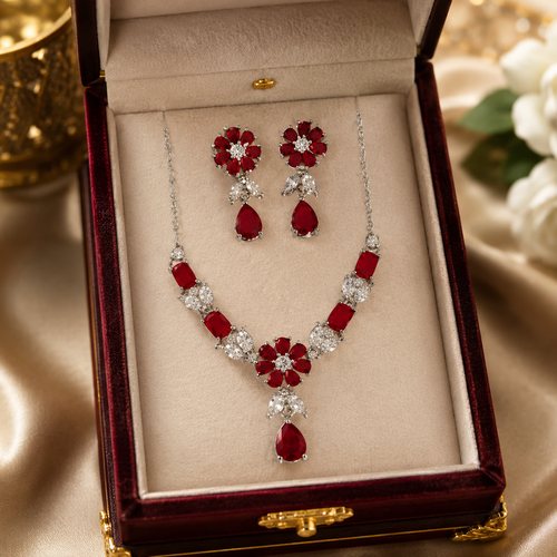 Stainless steel Gorgeous Pendant Set