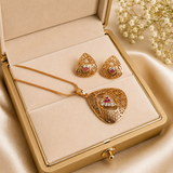 Gold plated Locket Set