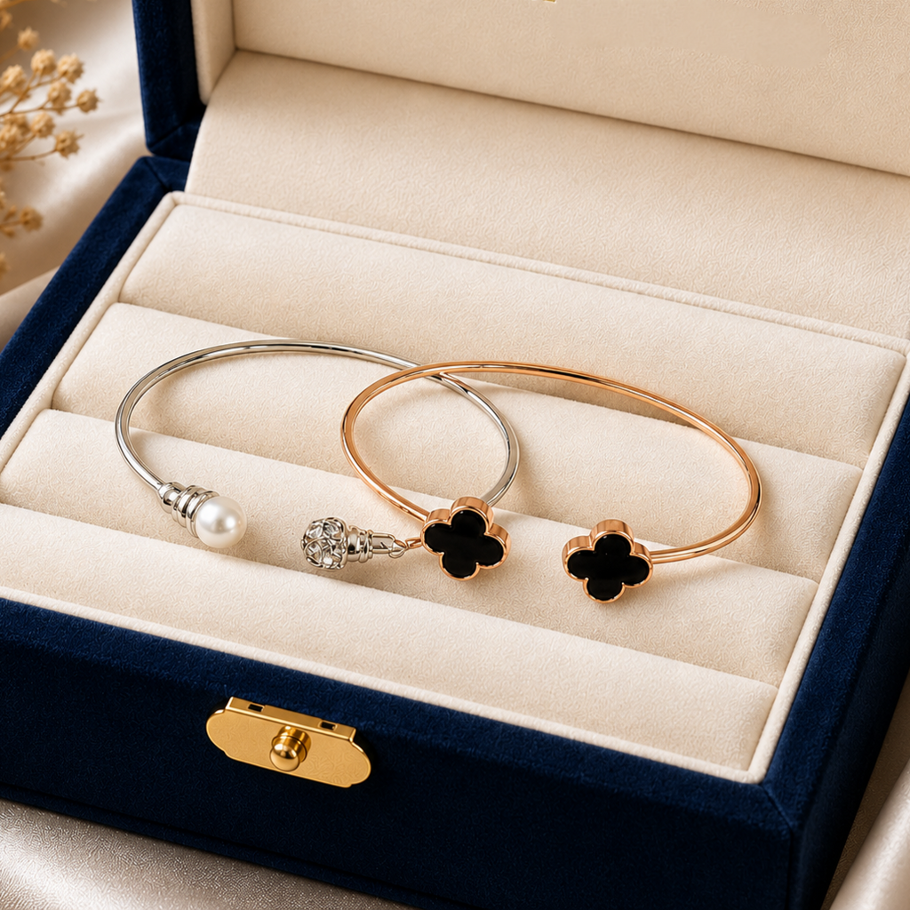 Beautiful adjustable Bracelets Pair