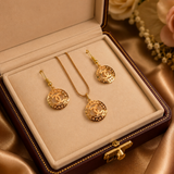 Beautiful Gold Plated Pendant set