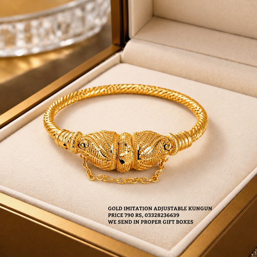 Beautiful Gold Plated Adjustable Kungun