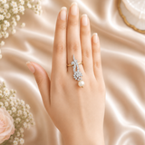 Gorgeous Adjustabe Zirconia Ring