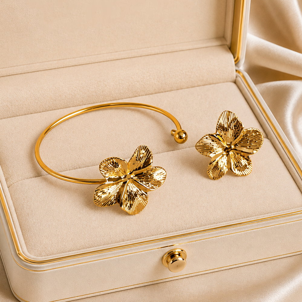 Beautiful adjustable Bracelet and Ring