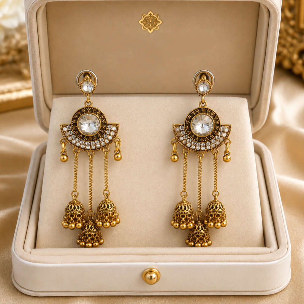 Beautiful Oxidized Jhumki
