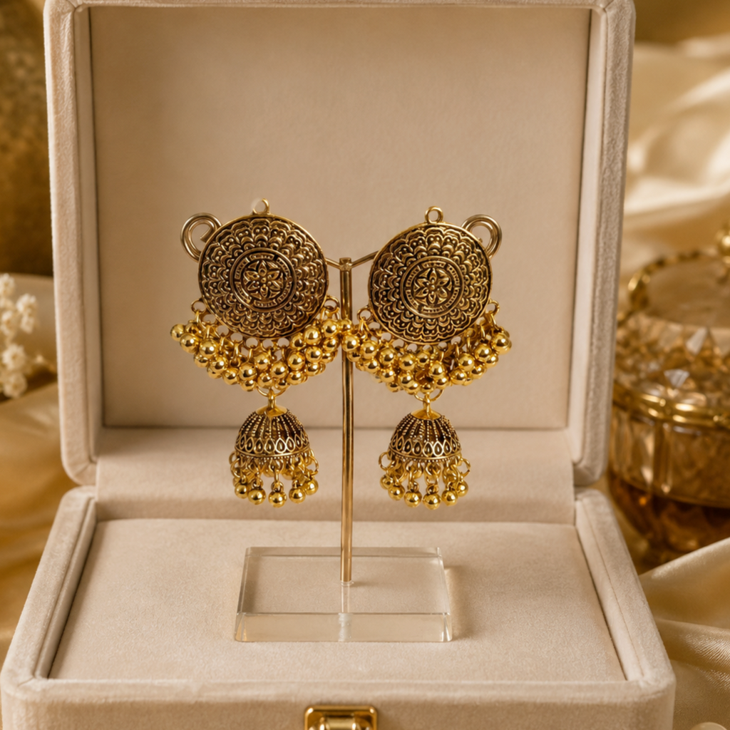 Beautiful Oxidized Earrings