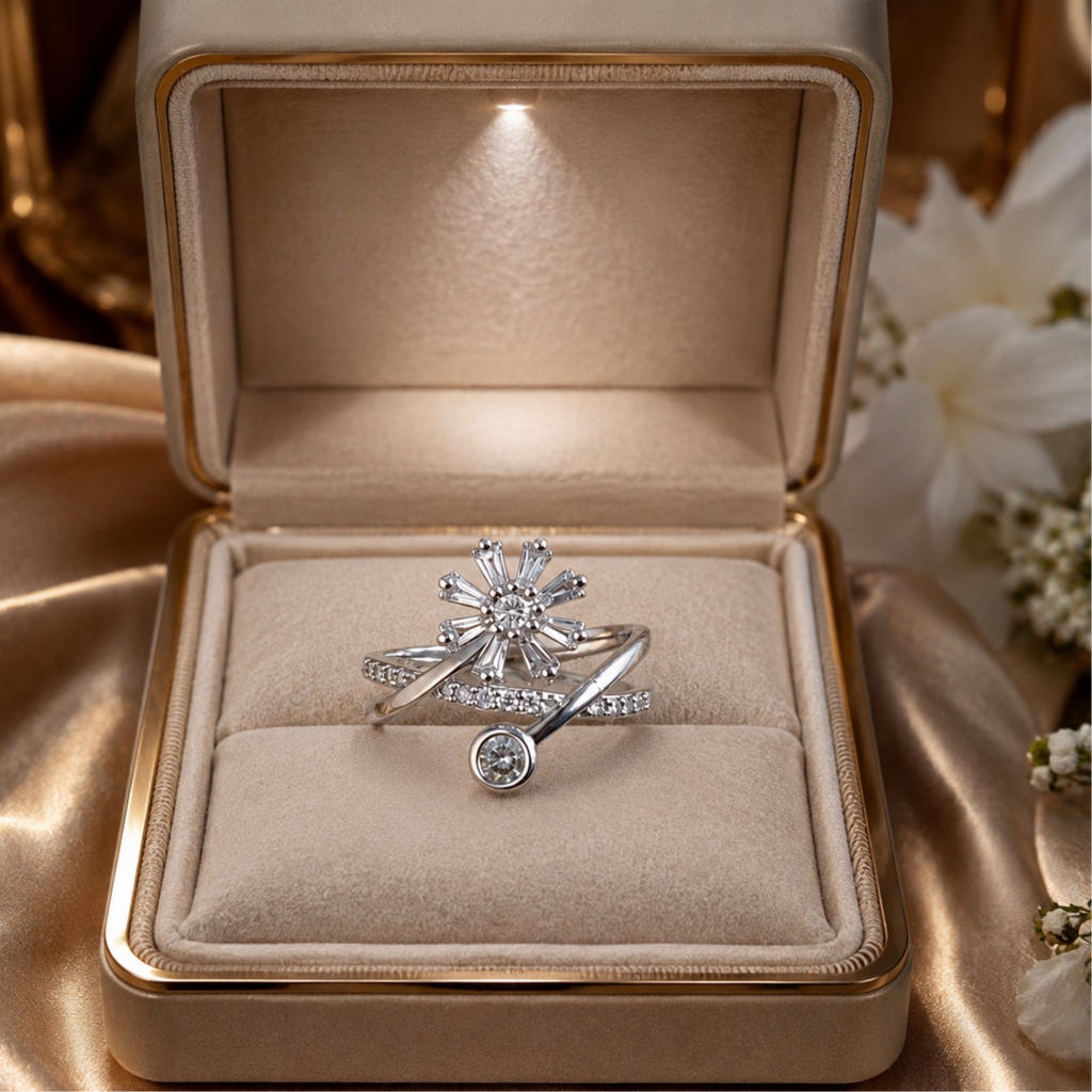 Beautiful, Stainless steel, adjustable Ring