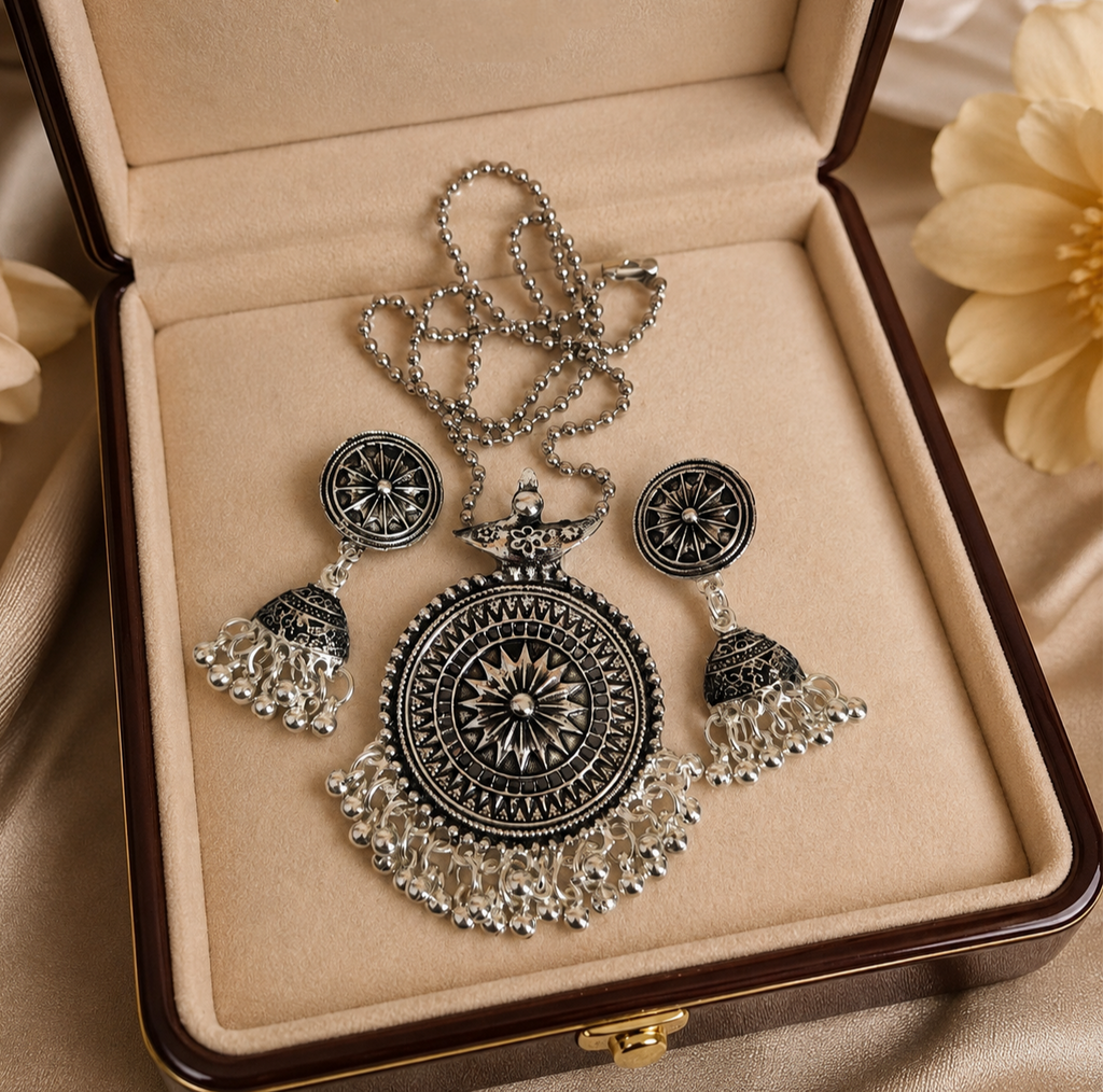 Beautiful Oxidized set