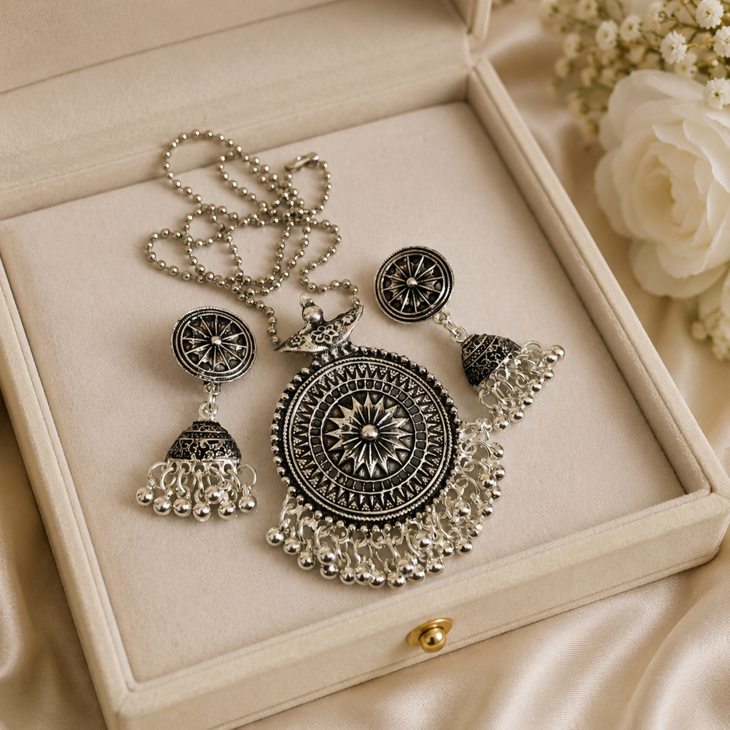 Beautiful Oxidized set