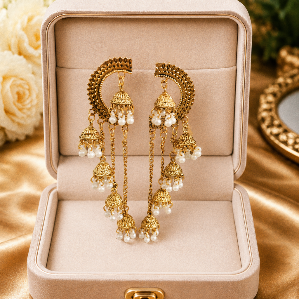 Beautiful Oxidized Jhumki