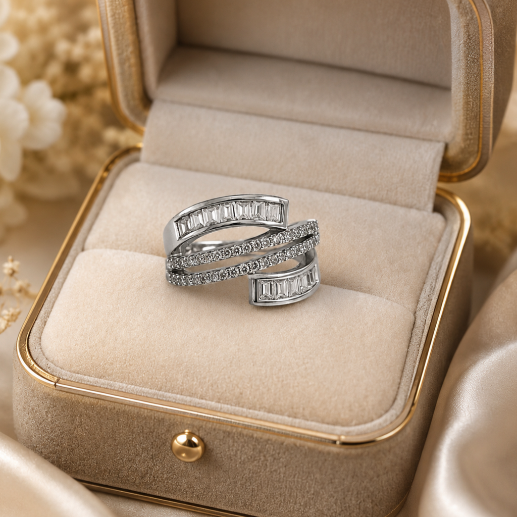 Beautiful adjustable Stainless steel Ring