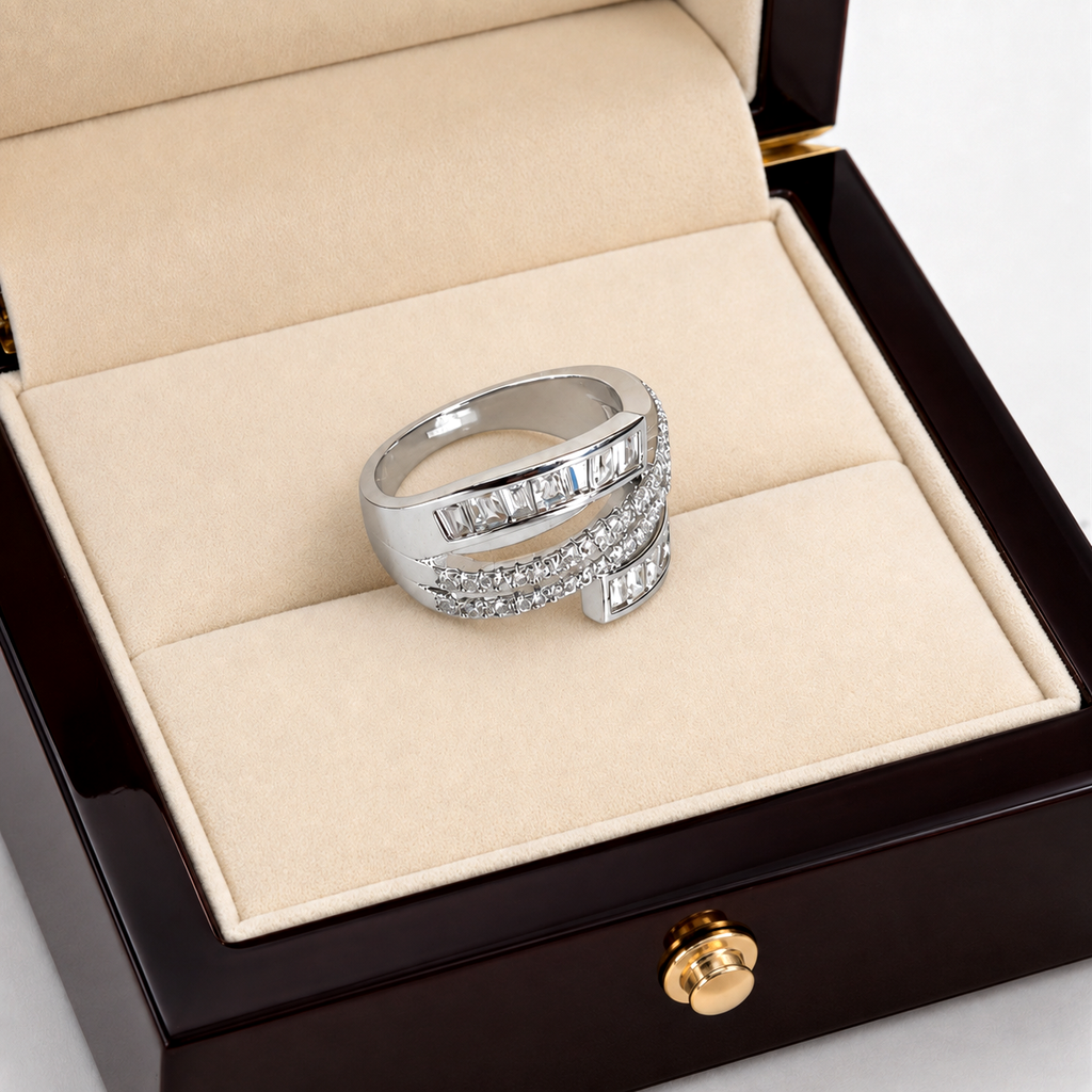 Beautiful adjustable Stainless steel Ring