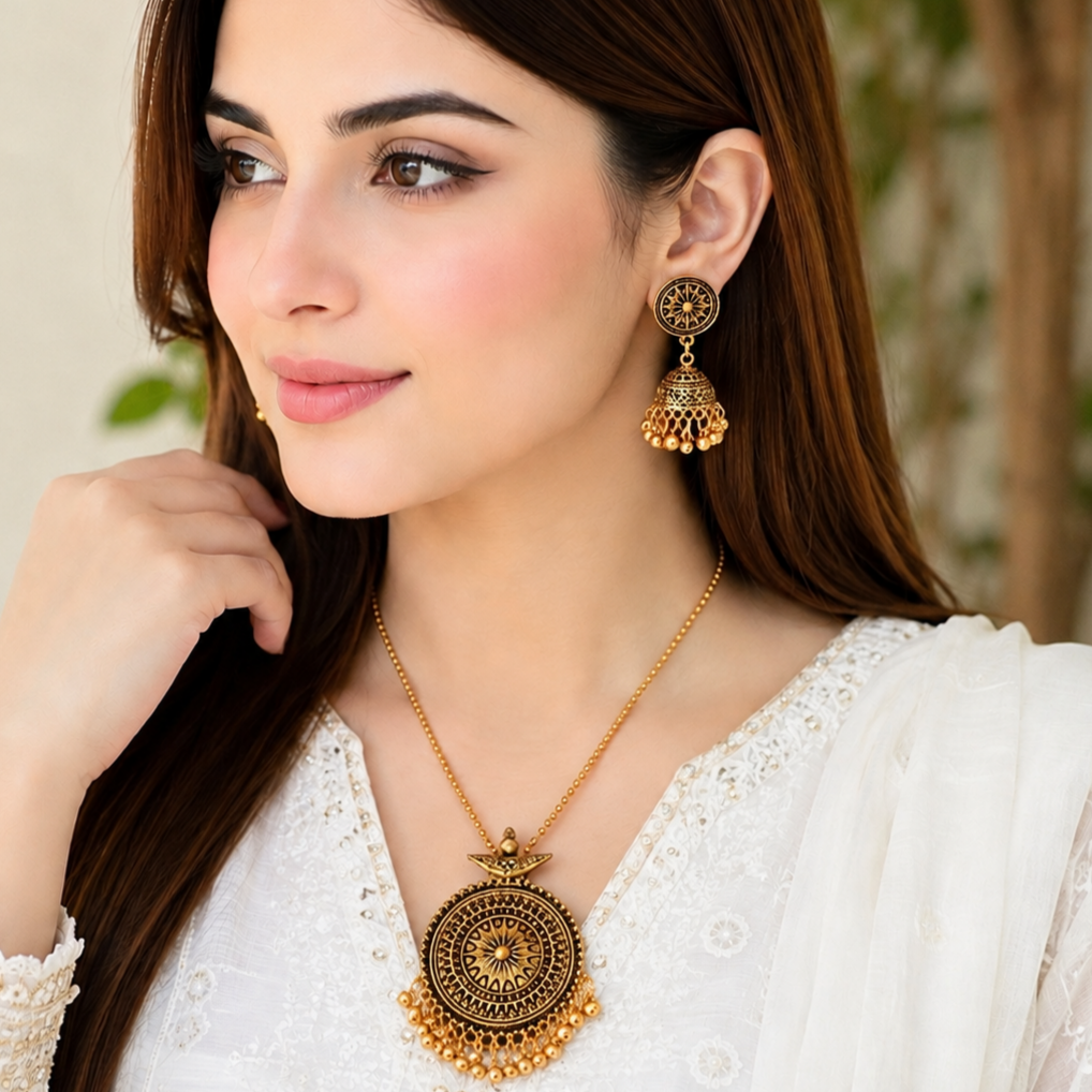 Beautiful Oxidized Set