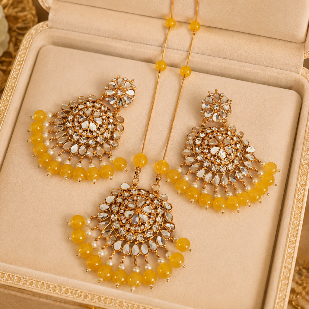 Beautiful Kundan Maala set