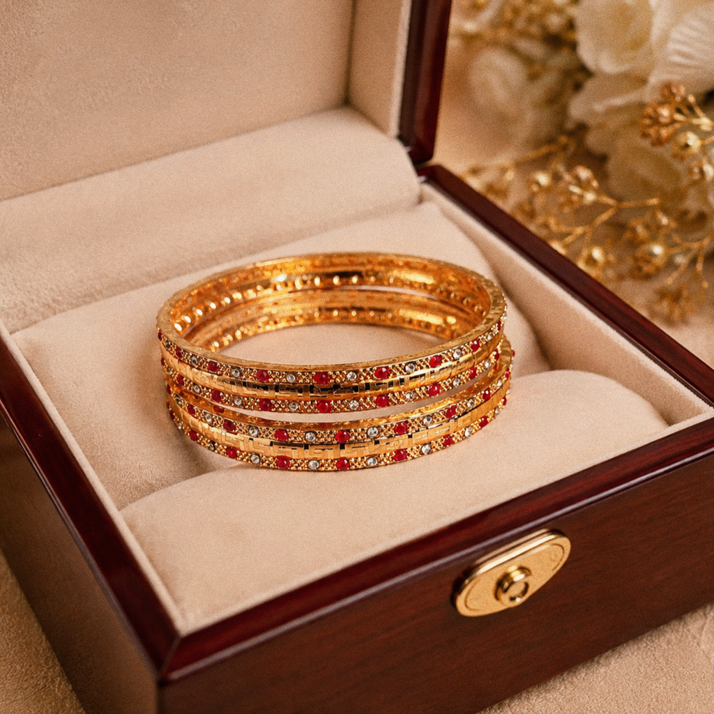 Beautiful Gold plated Kungun Pair