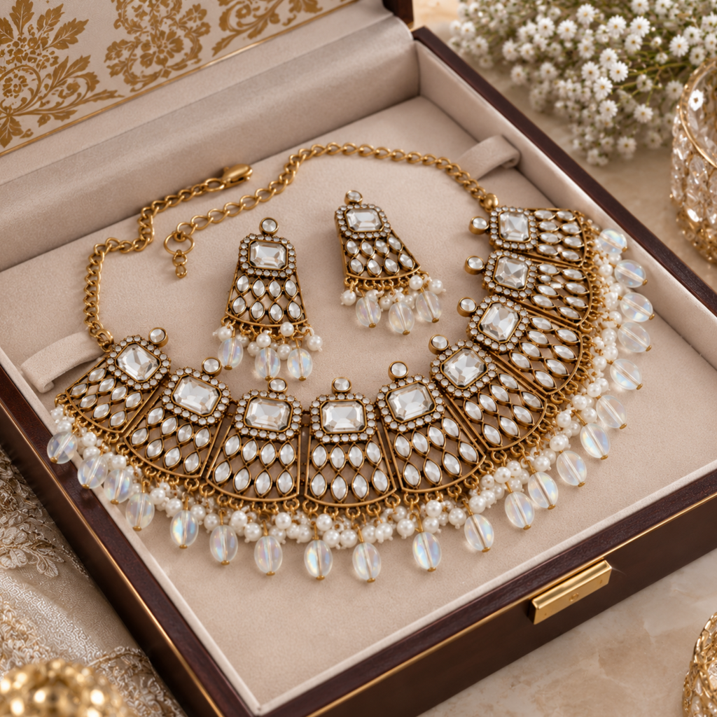 Gorgeous OXIDIZED Necklace set