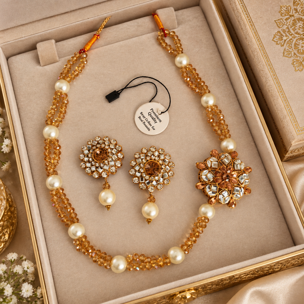 Beautiful Crystals Maala set