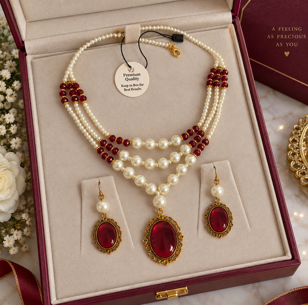 Beautiful Short Maala set