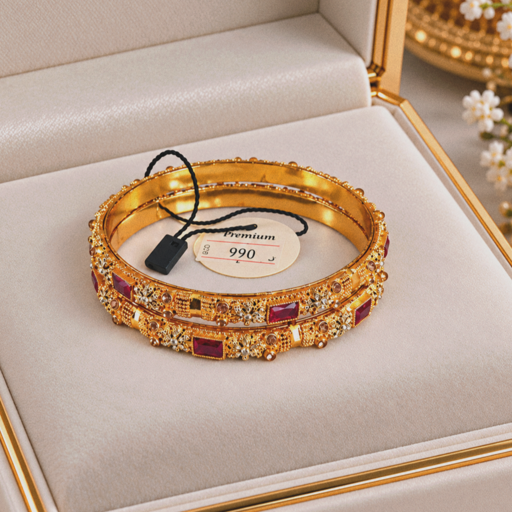 Fine Polished Beautiful Kara set