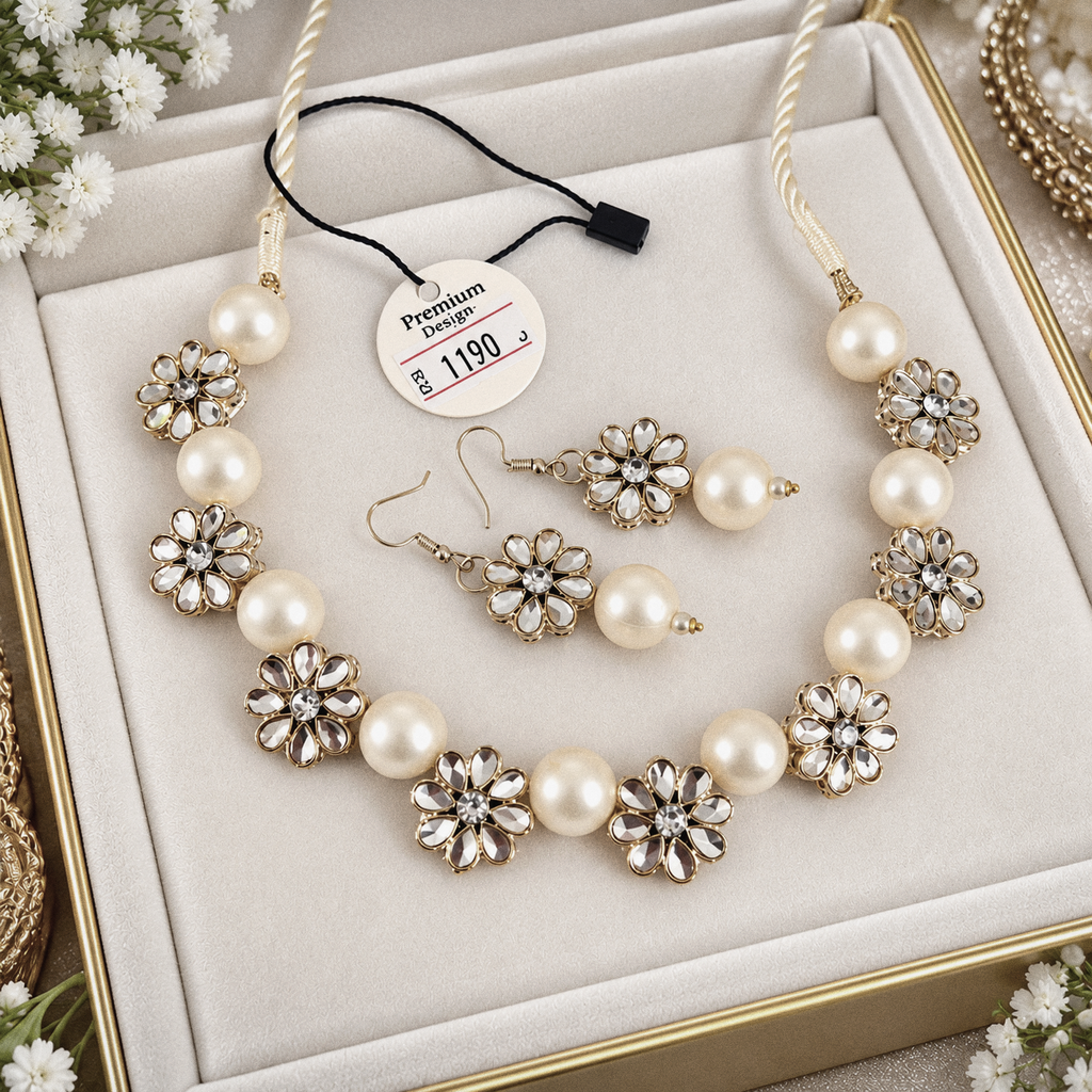Beautiful Kundan Necklace set