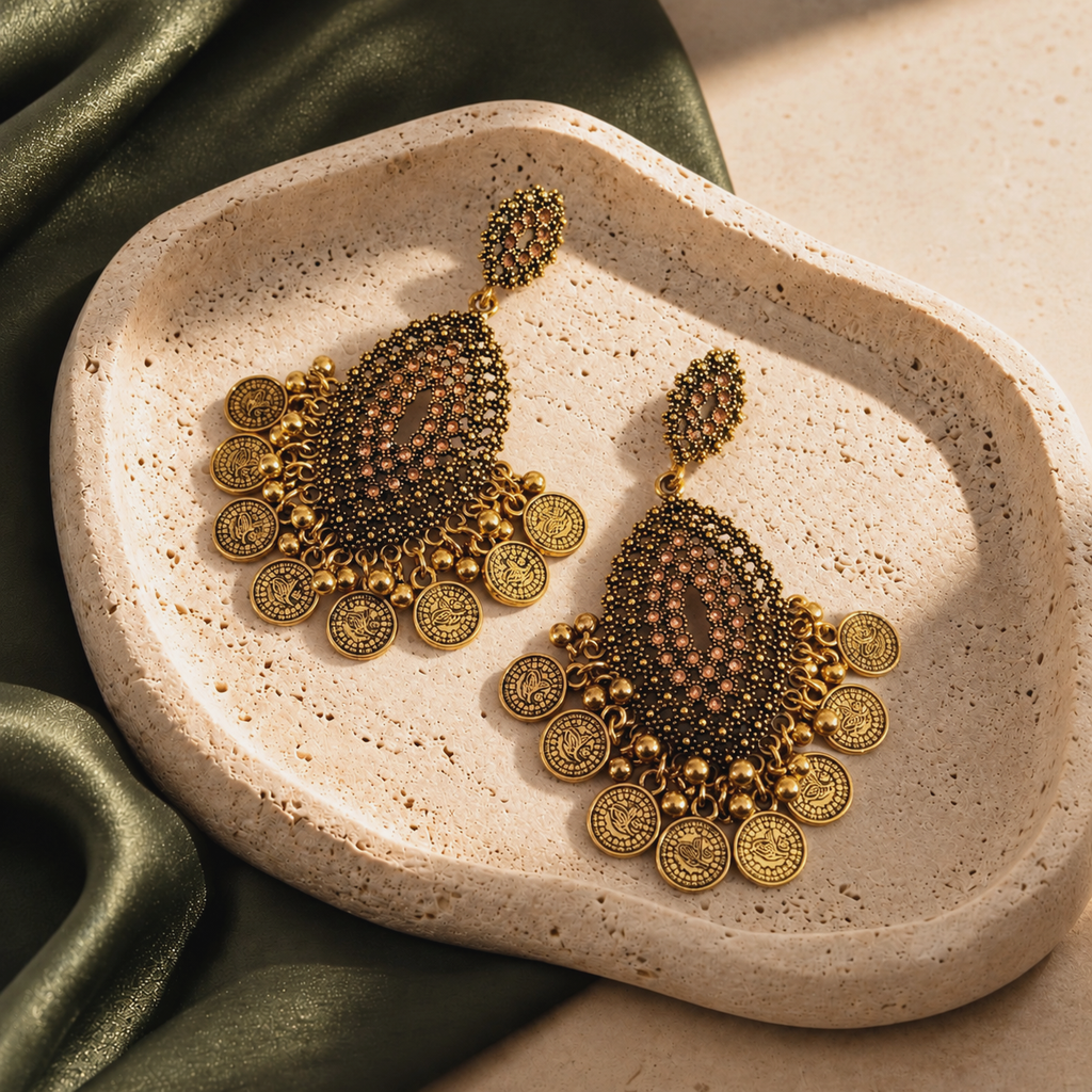 Beautiful Oxidized Earrings