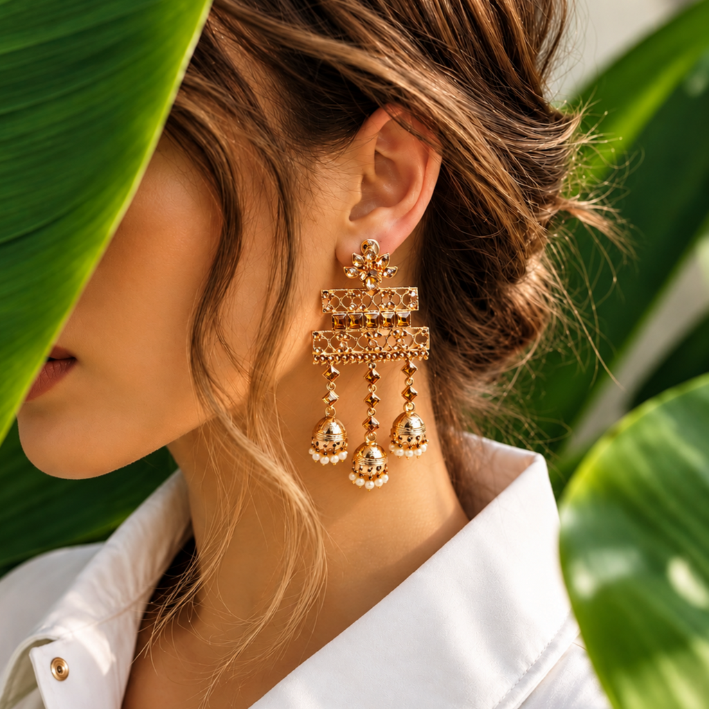 Beautiful Jhumki Earrings