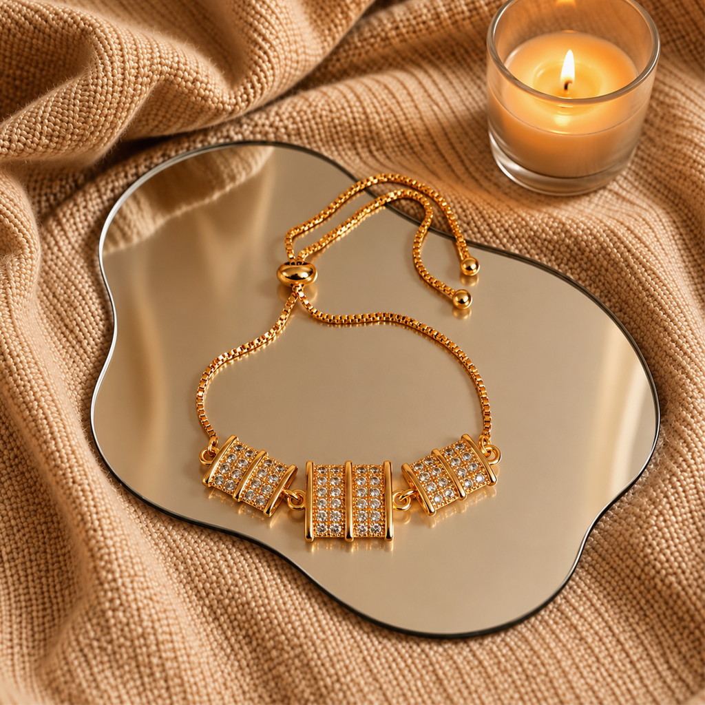 Beautiful Gold Plated Bracelet