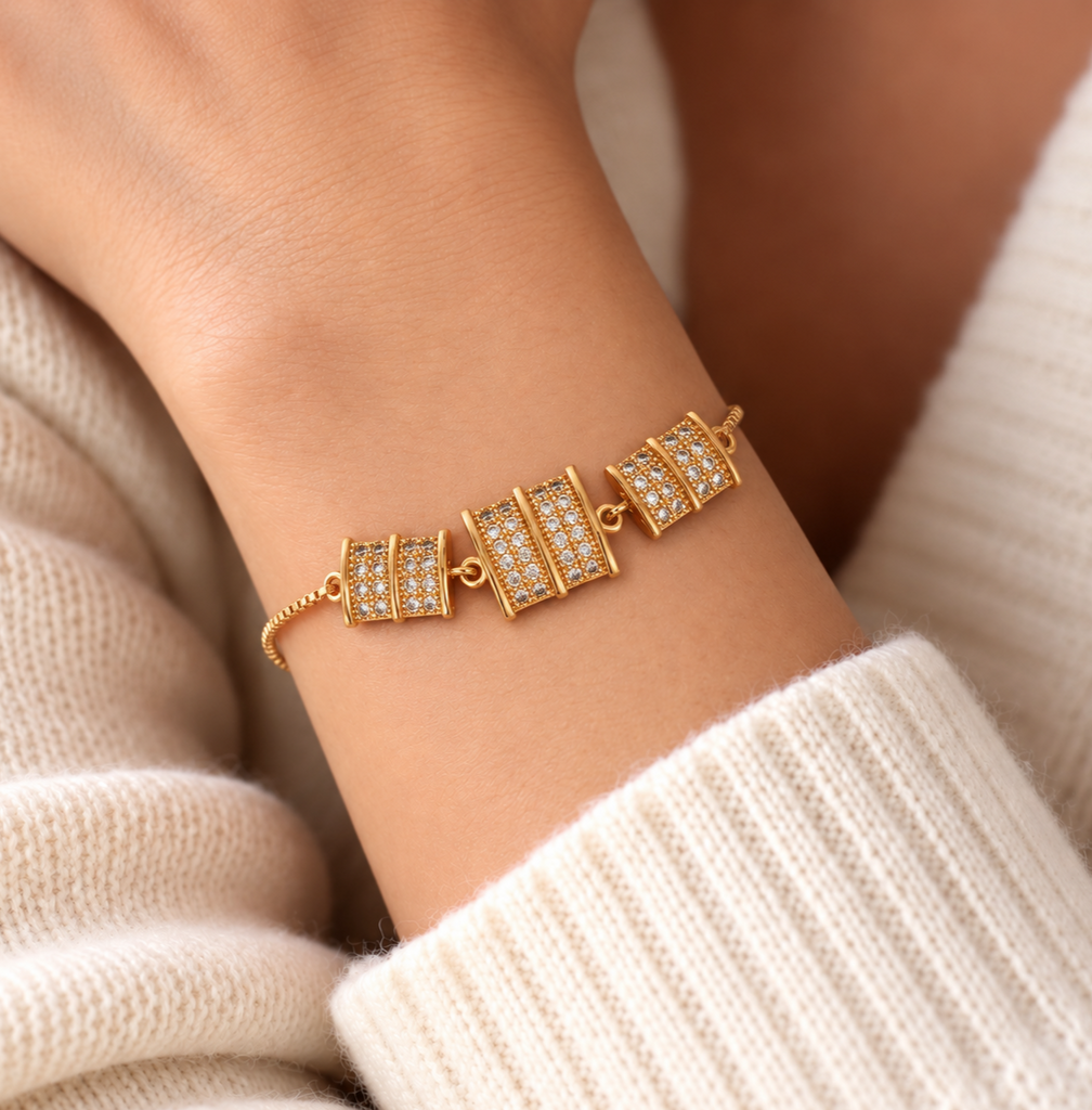 Beautiful Gold Plated Bracelet