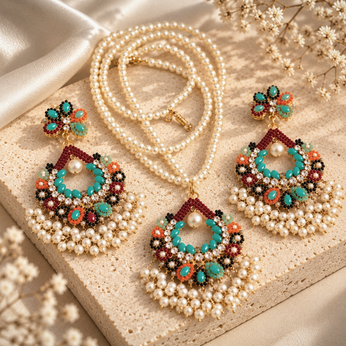 Beautiful Nauratan Maala set
