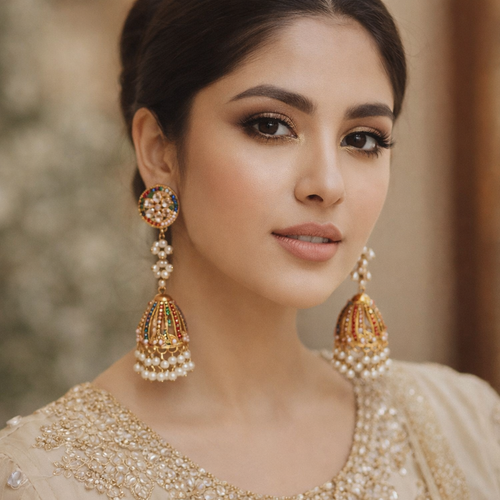 Gorgeous Nauratan Jhumki
