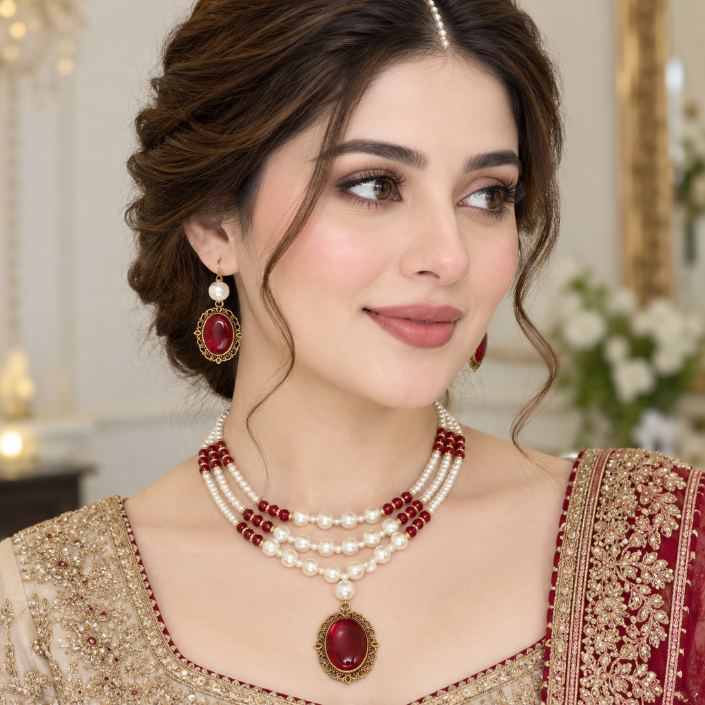 Beautiful Short Maala set