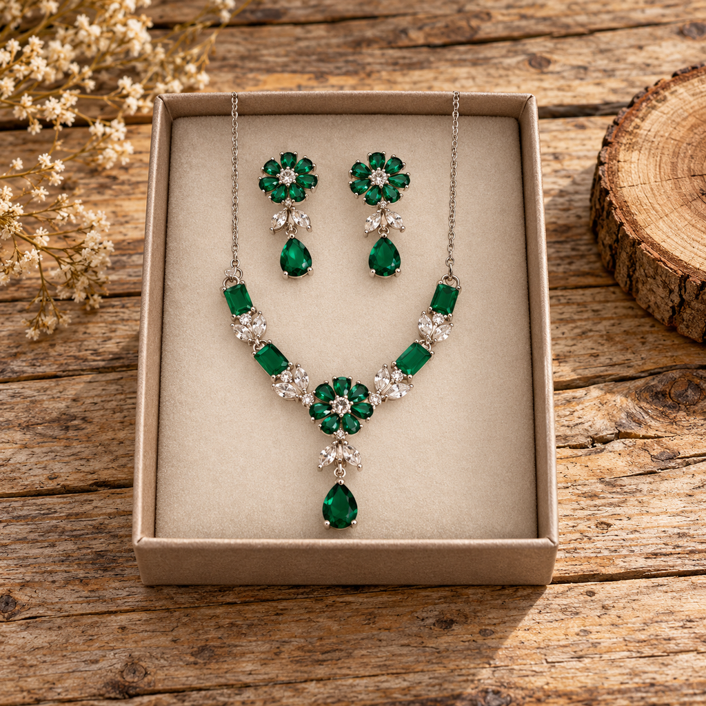 Stainless Steel gorgeous pendant set