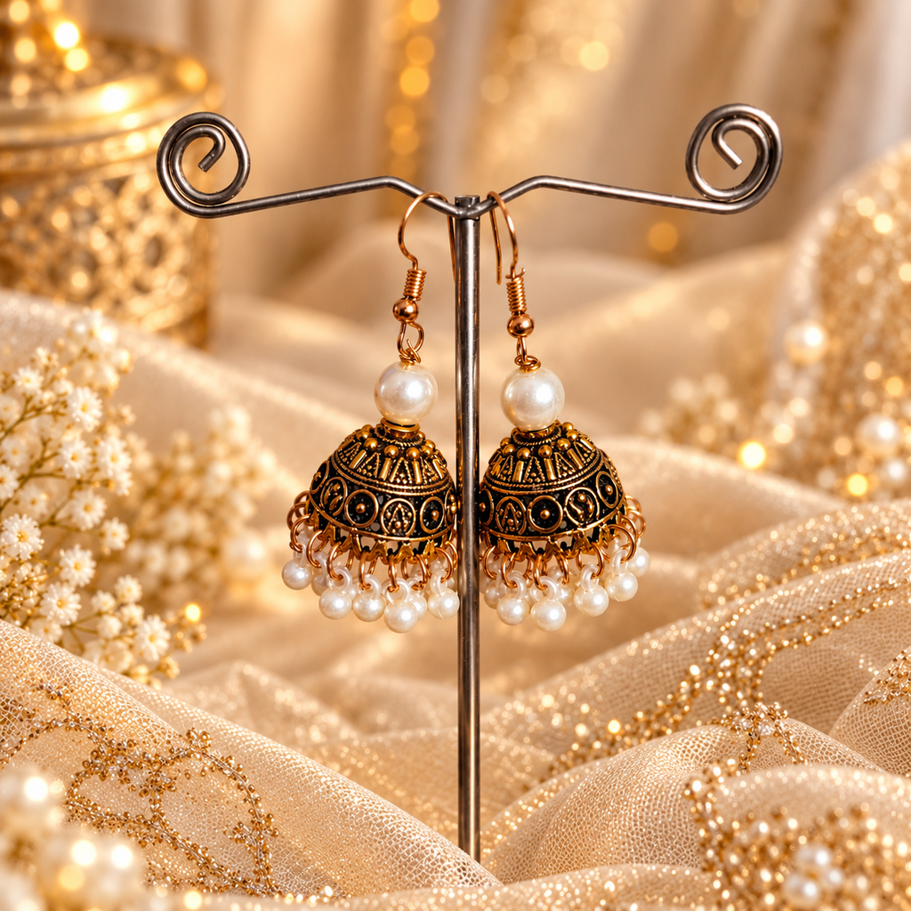 Beautiful Oxidized Earrings