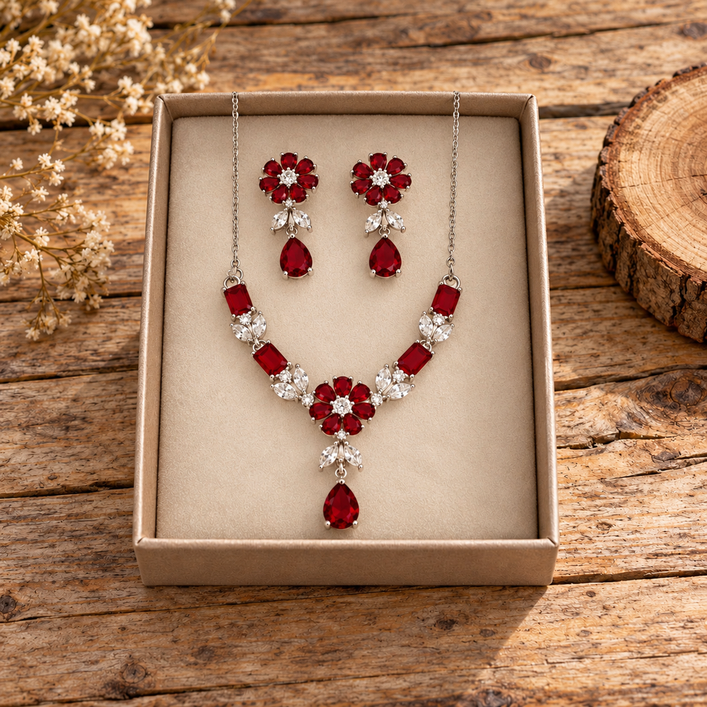 Stainless steel Gorgeous Pendant Set
