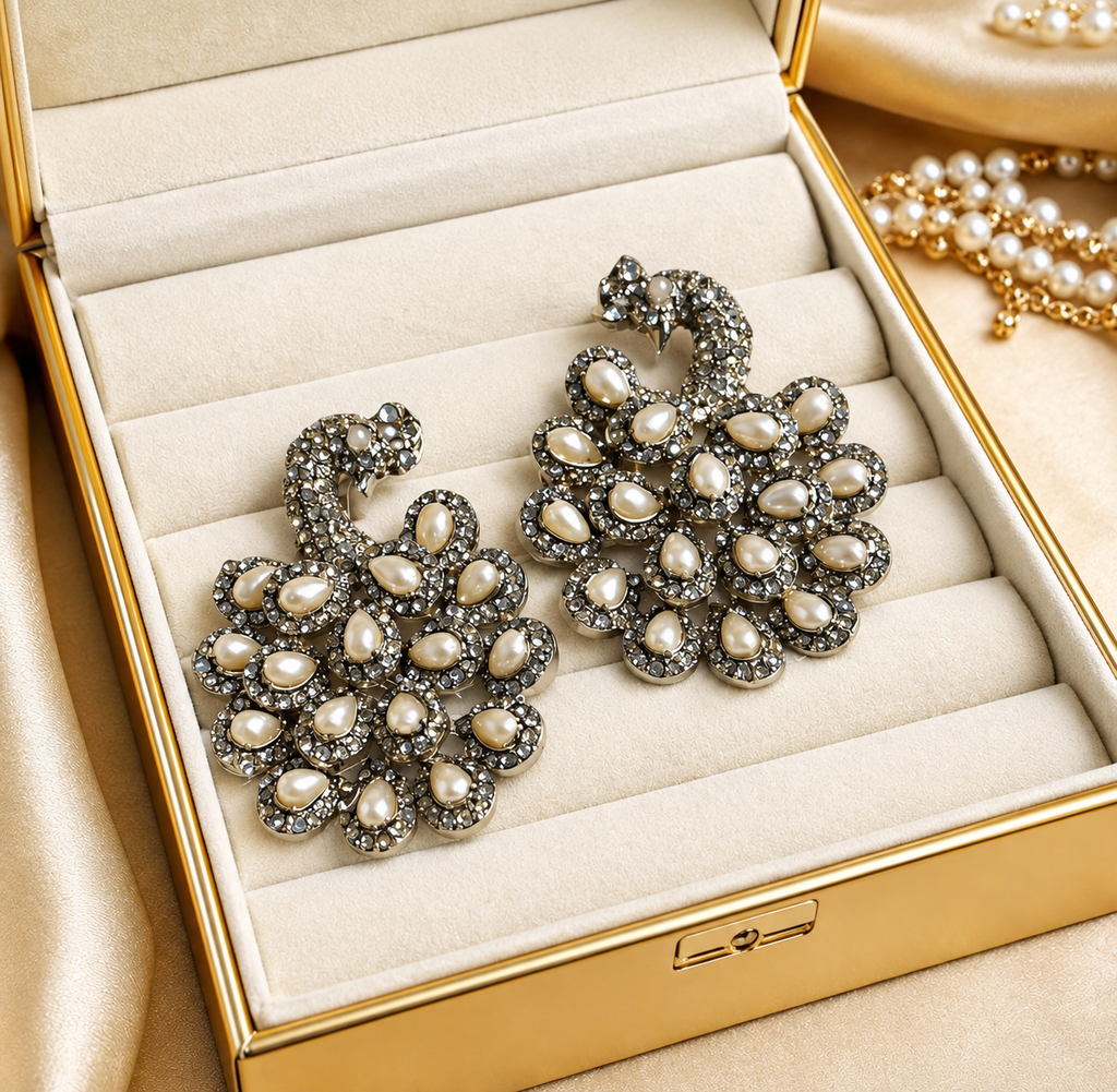 Premium Peacock Earrings