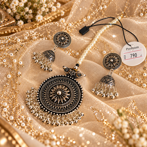 Beautiful Earrings and Bindiya Pack