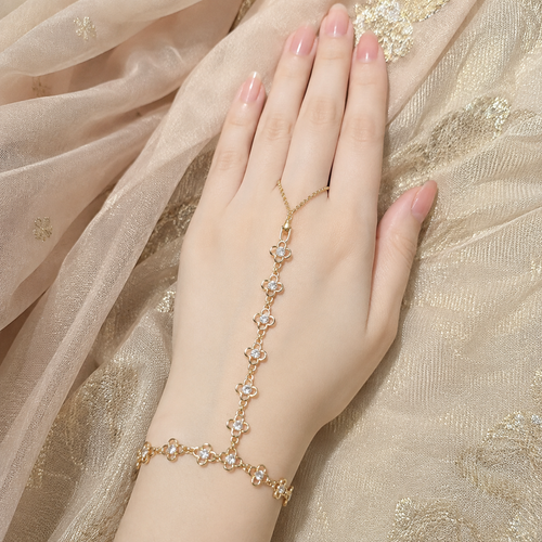 Beautiful Gold plated Hand Cuff