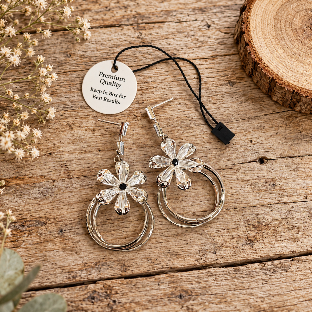 Beautiful Zirconia Earrings